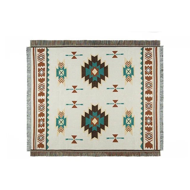 Ethnic Bohemian Blanket | by Anwer Fancy | Worldwide Shipping