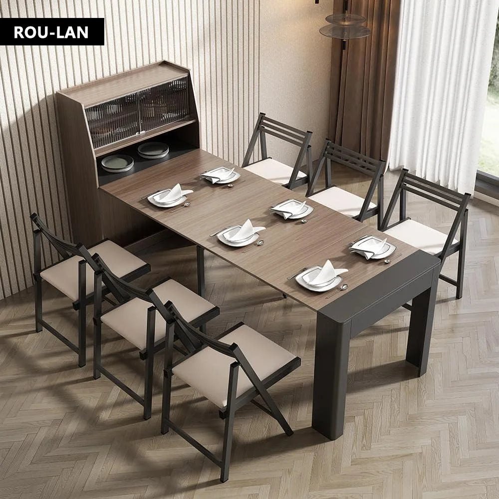 Extendable Rectangular Dining Table | by Anwer Fancy | Worldwide Shipping