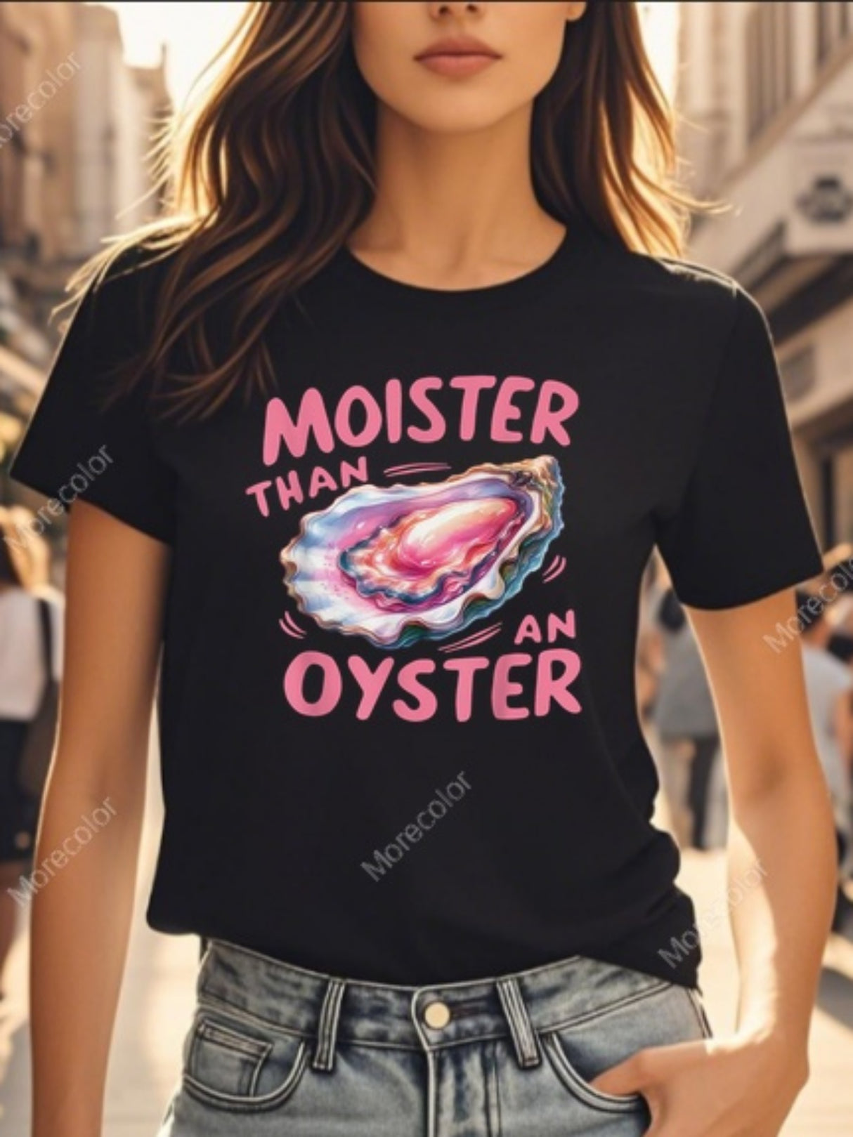 Funny Graphic Tee - 100% Cotton, Crew Neck