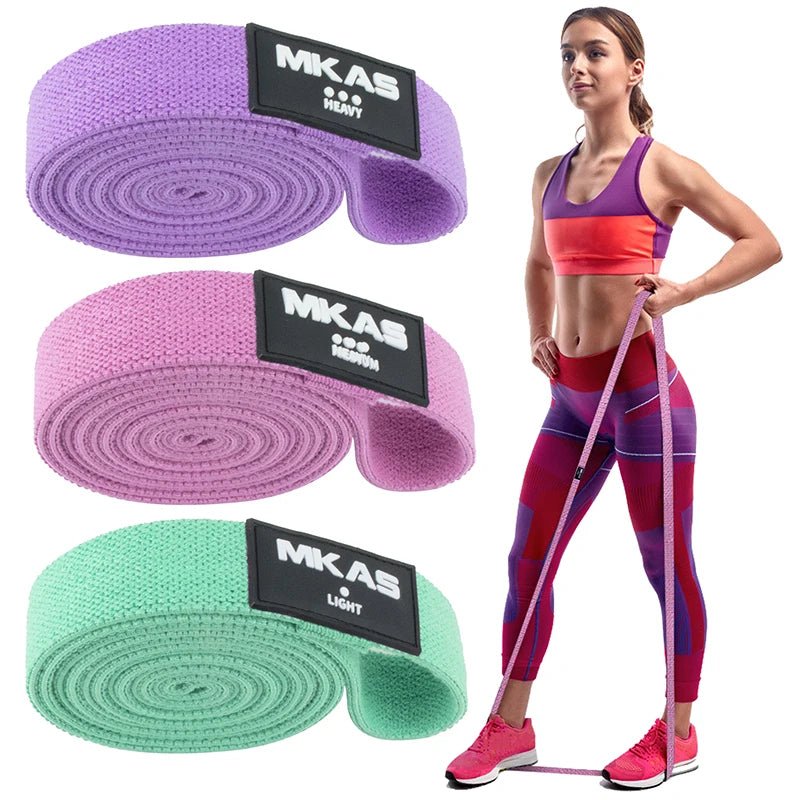 Fitness Resistance Bands Set | by Anwer Fancy | Worldwide Shipping