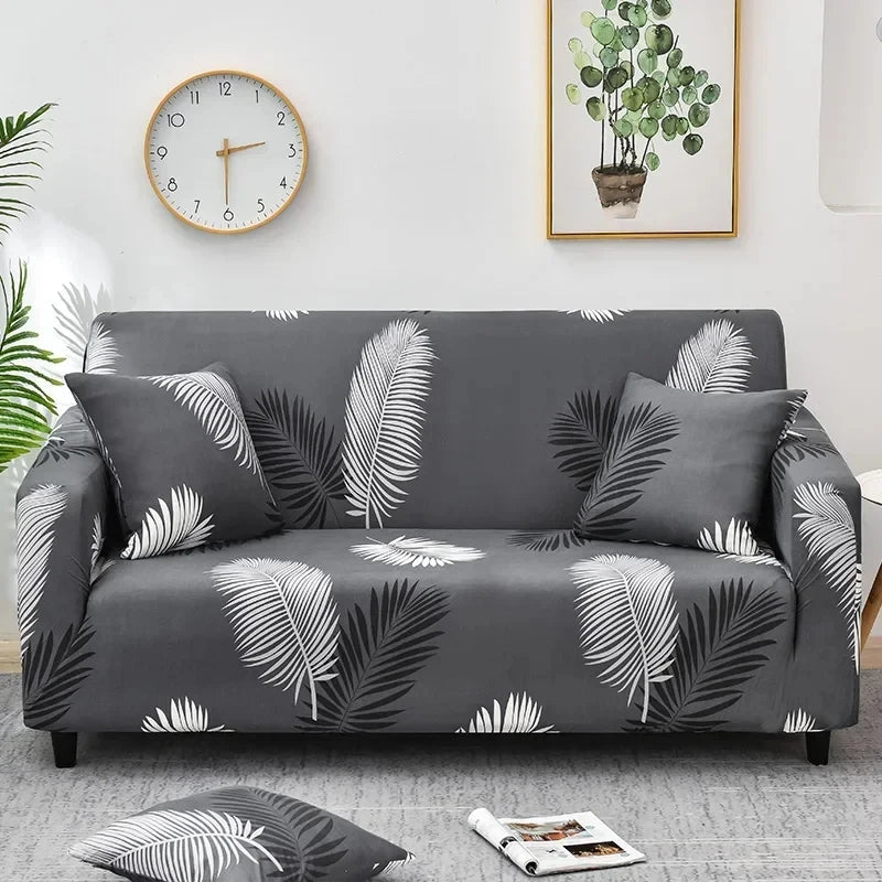Flower Printed Elastic Sofa Cover | by Anwer Fancy | Worldwide Shipping