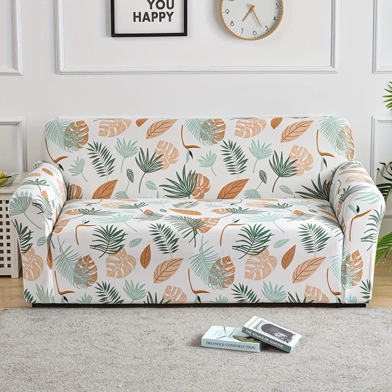 Flower Printed Elastic Sofa Cover | by Anwer Fancy | Worldwide Shipping