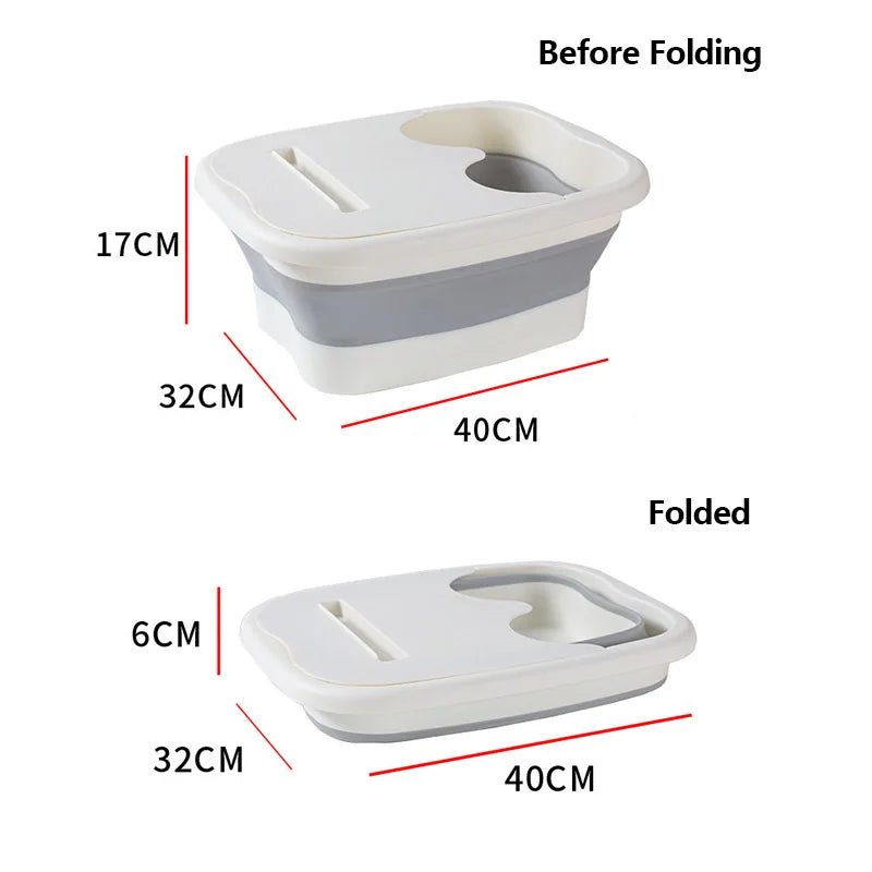 Foldable Footbath Bucket | by Anwer Fancy | Worldwide Shipping