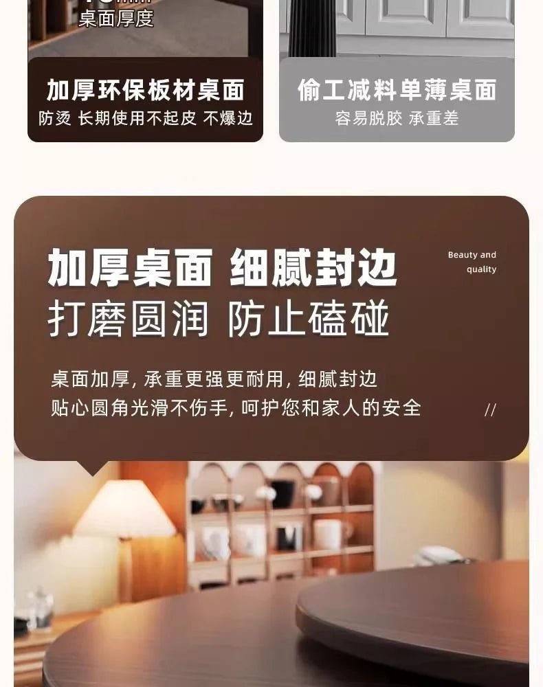 Foldable Round Dining Table | by Anwer Fancy | Worldwide Shipping