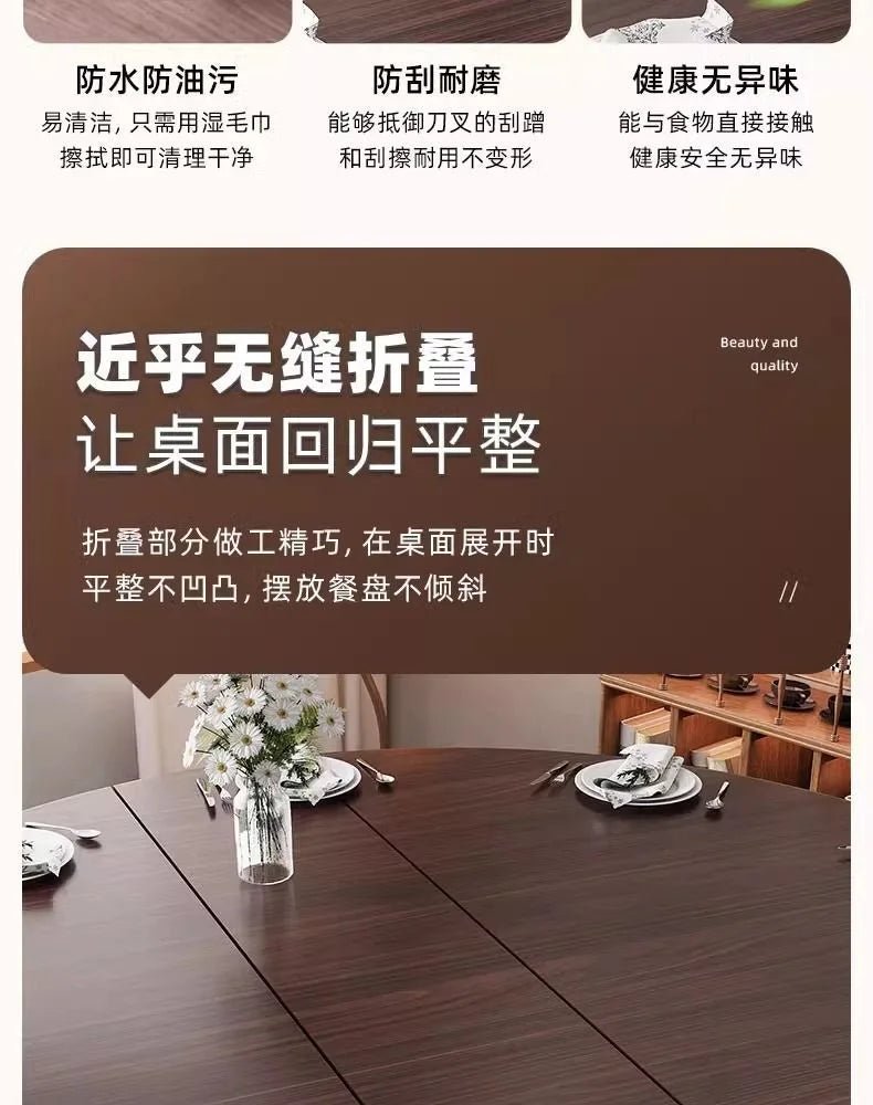 Foldable Round Dining Table | by Anwer Fancy | Worldwide Shipping