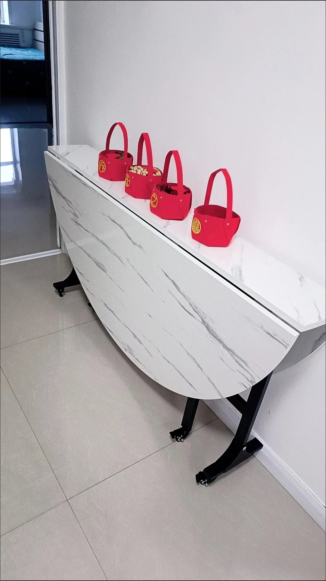 Foldable Round Dining Table | by Anwer Fancy | Worldwide Shipping