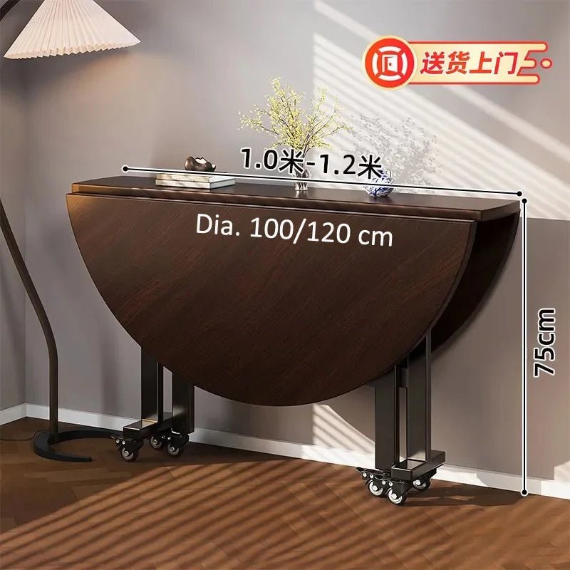 Foldable Round Dining Table | by Anwer Fancy | Worldwide Shipping