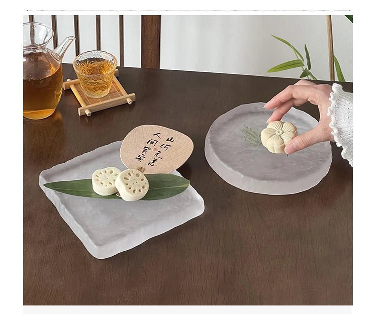Frosted Glass Plate | by Anwer Fancy | Worldwide Shipping