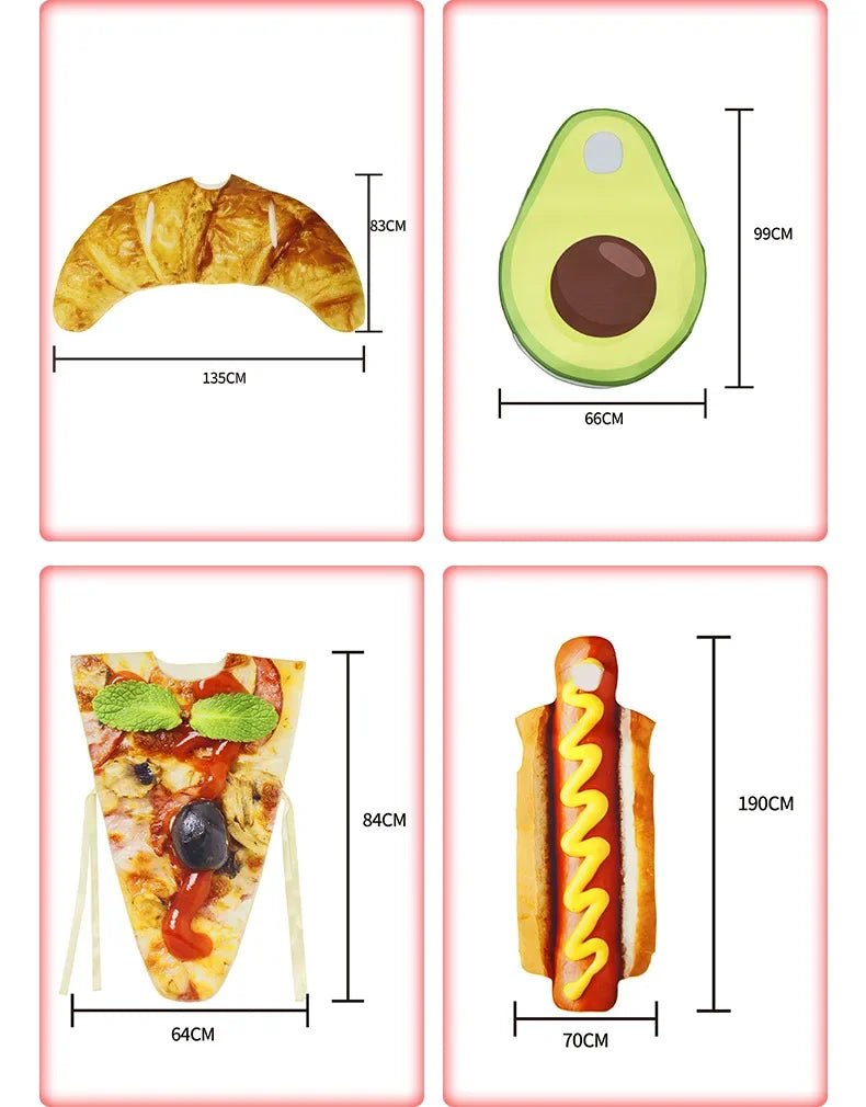 Funny Food Costume Set | by Anwer Fancy | Worldwide Shipping