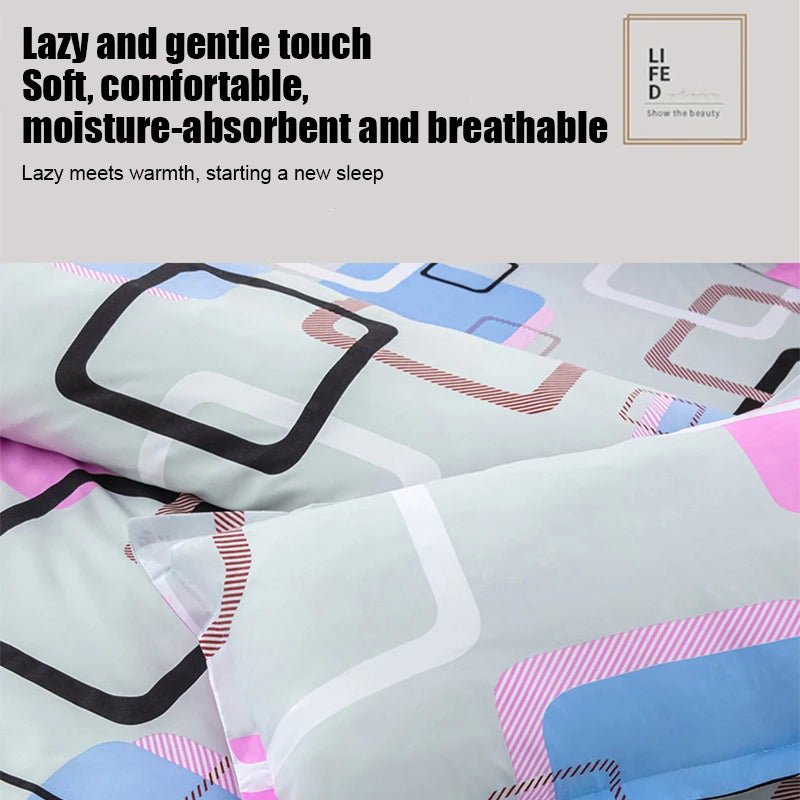 Geometric Bedding Cover | by Anwer Fancy | Worldwide Shipping