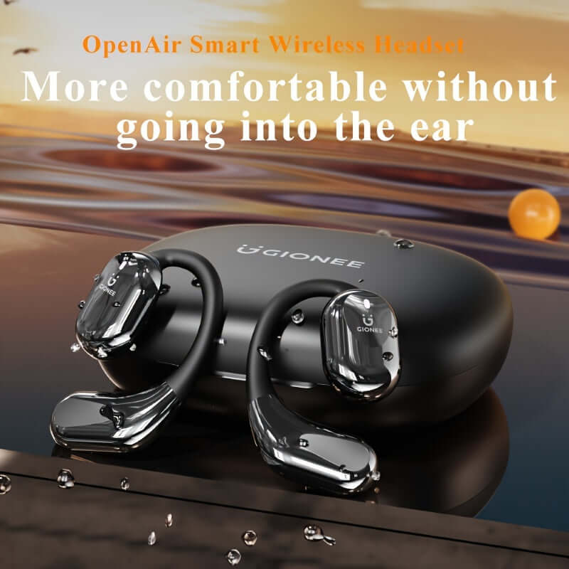 Gionee OpenAir Smart Wireless Headset showcasing ergonomic design for comfort without in-ear fit.