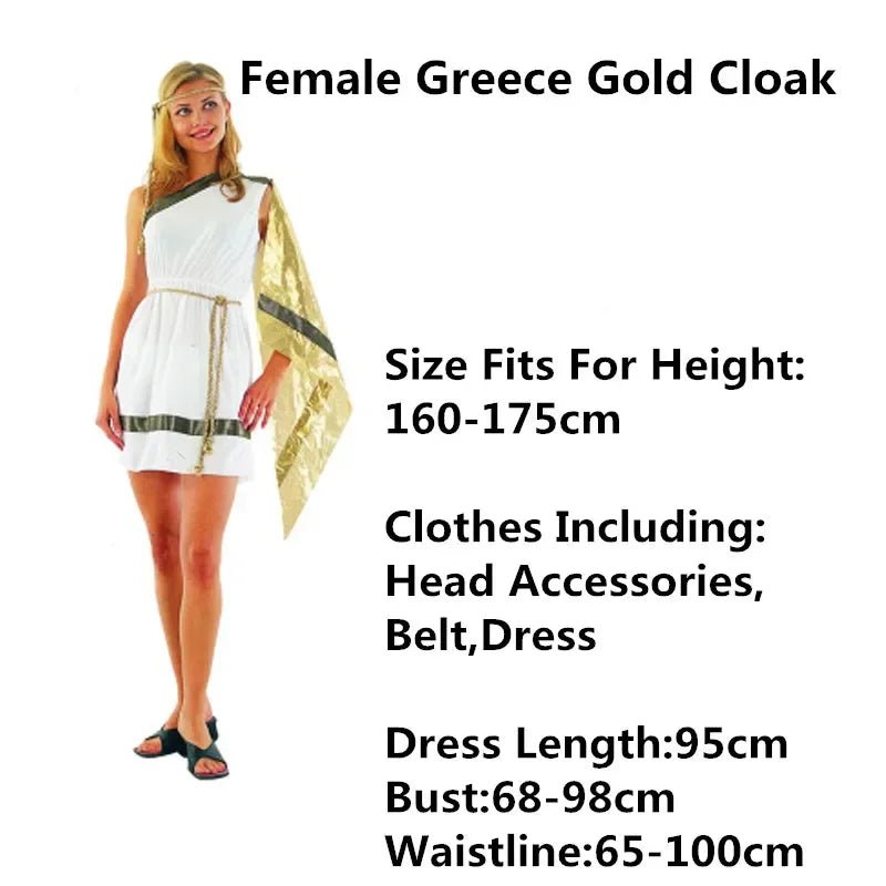 Greek Goddess Cosplay Costume | by Anwer Fancy | Worldwide Shipping