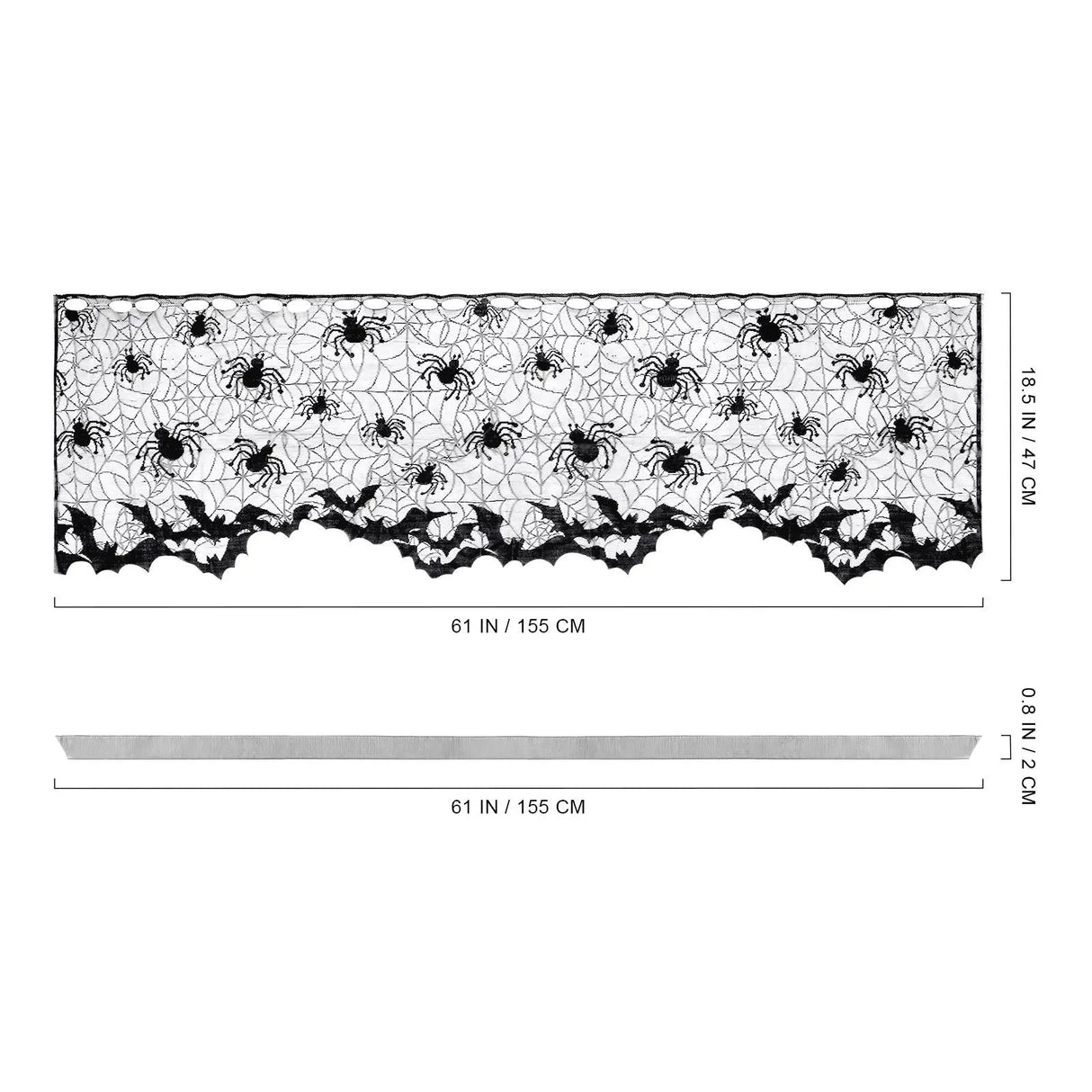 Halloween Lace Tablecloth | by Anwer Fancy | Worldwide Shipping