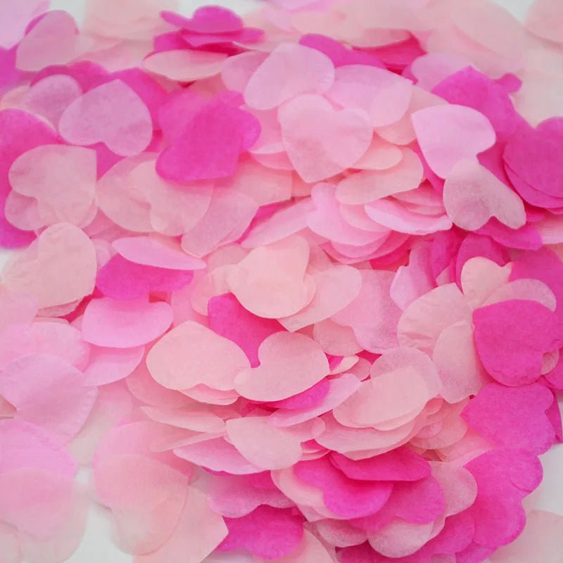 Heart Shape Paper Confetti | by Anwer Fancy | Worldwide Shipping