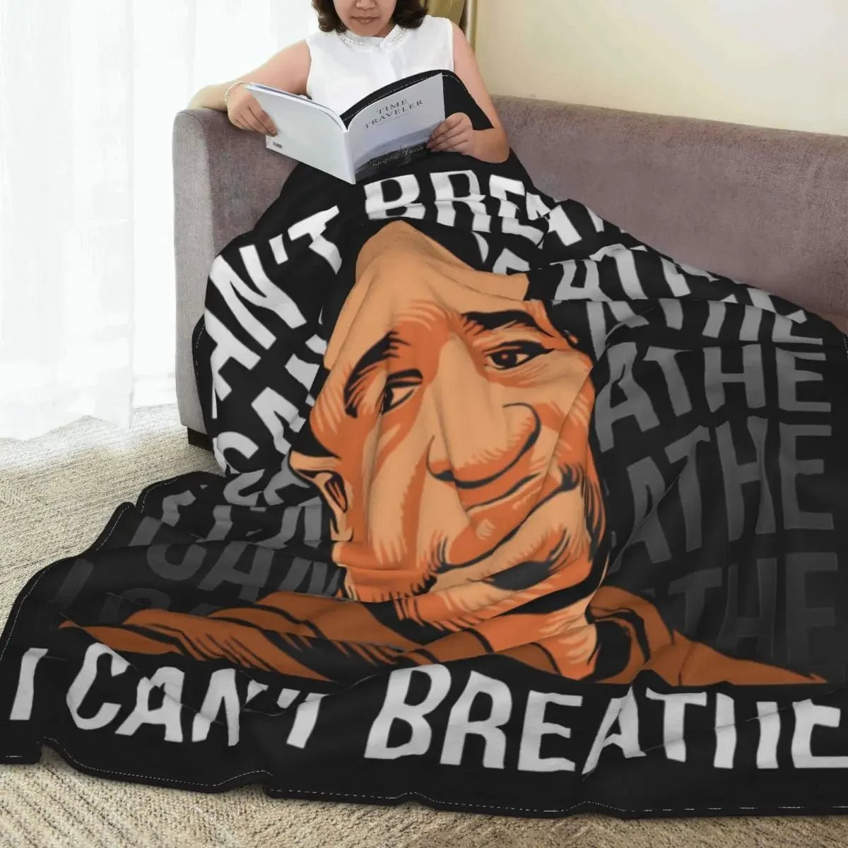 I Can’t Breathe Blanket | by Anwer Fancy | Worldwide Shipping