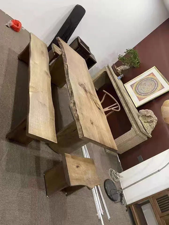 Japanese Industrial Dining Table | by Anwer Fancy | Worldwide Shipping