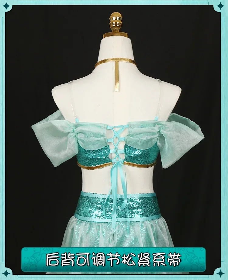 Jasmine Princess Cosplay Dress | by Anwer Fancy | Worldwide Shipping