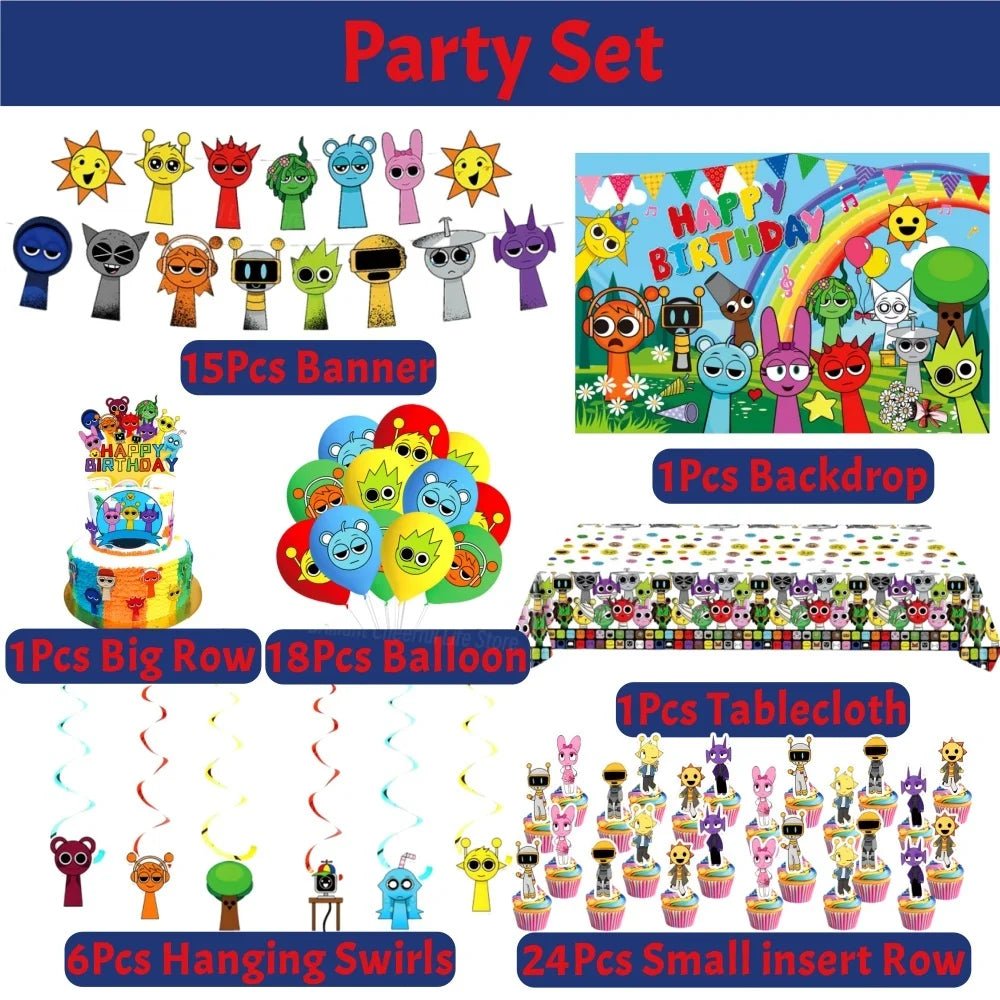 Kids Birthday Party Decoration Set | by Anwer Fancy | Worldwide Shipping