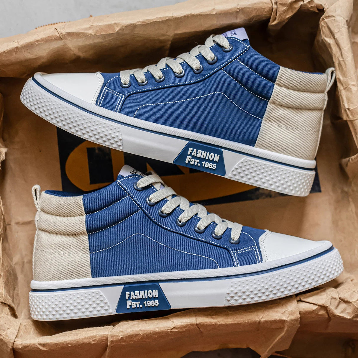 Men Mid - Top Canvas Shoes | by Anwer Fancy | Worldwide Shipping