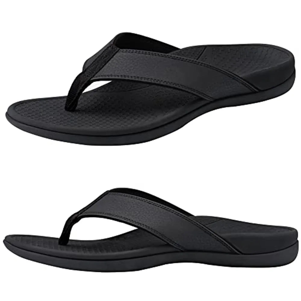 Men Orthotic Flip Flops Arch Support Sandals | by Anwer Fancy | Worldwide Shipping