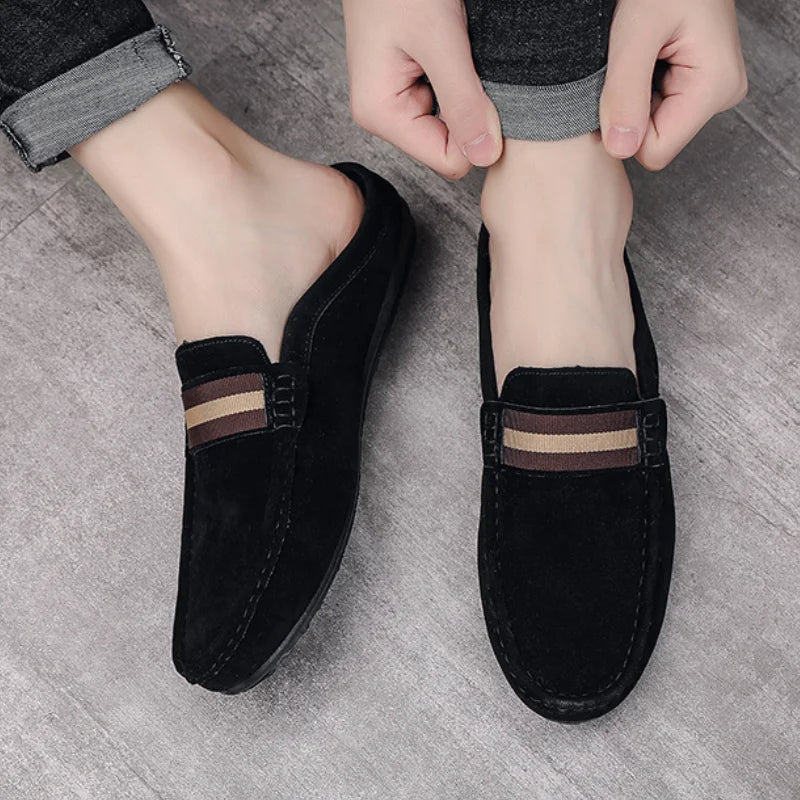 Men Suede Slip Ons | by Anwer Fancy | Worldwide Shipping