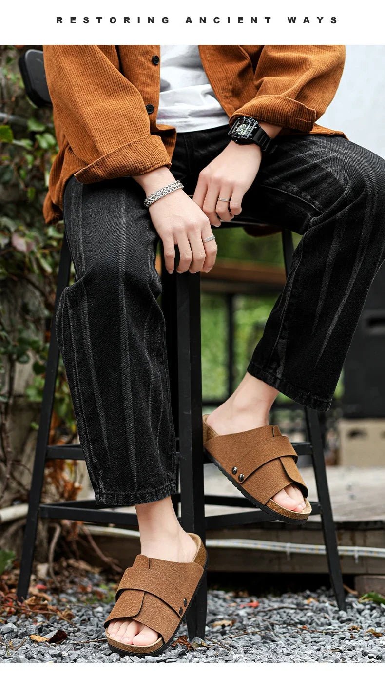 Men’s 2025 Soft Flat Summer Sandals | by Anwer Fancy | Worldwide Shipping