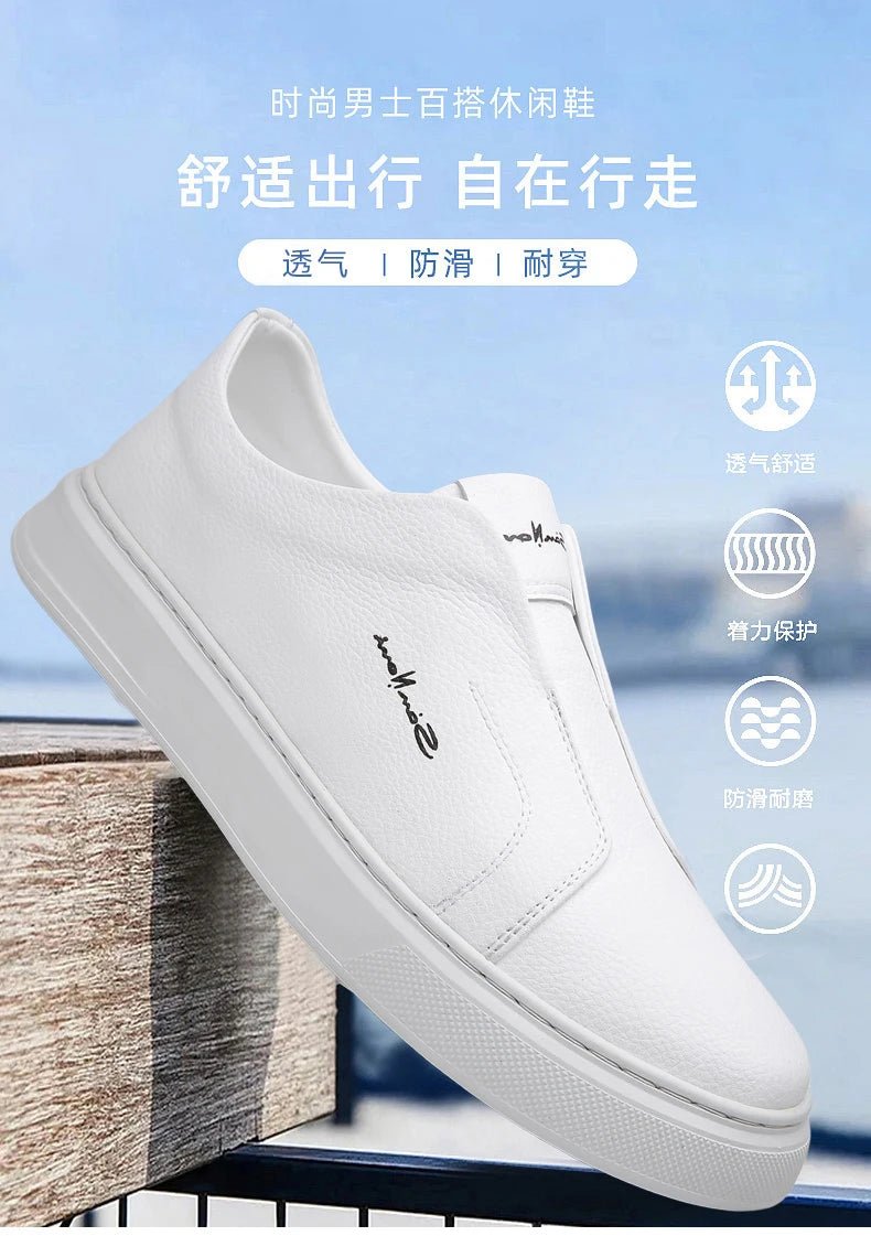 Men’s 2025 Summer Casual Leather Loafers | Men's Loafers & Slip - Ons by Anwer Fancy | Worldwide Shipping