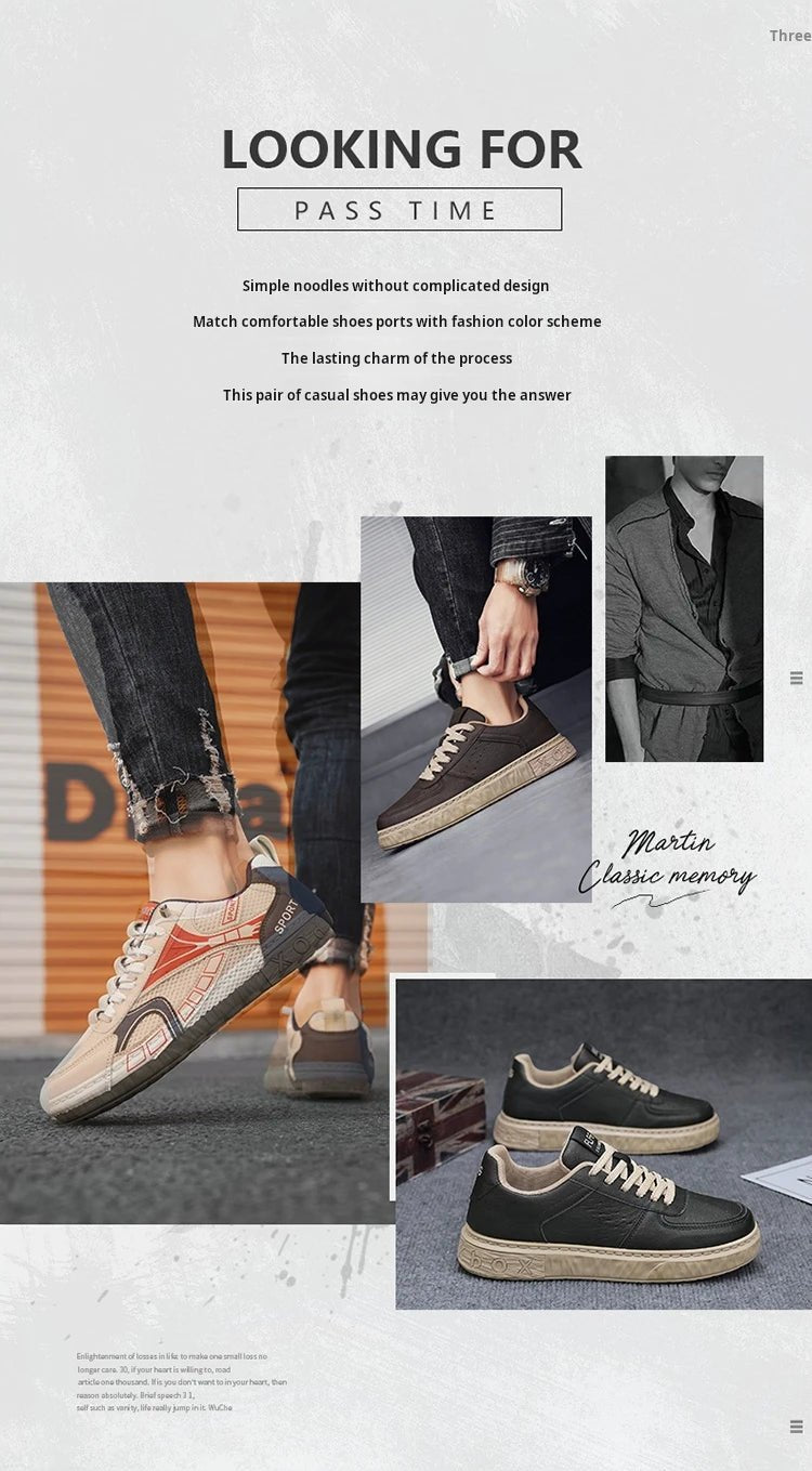 Men’s 2025 Thick Sole Skate Shoes | by Anwer Fancy | Worldwide Shipping