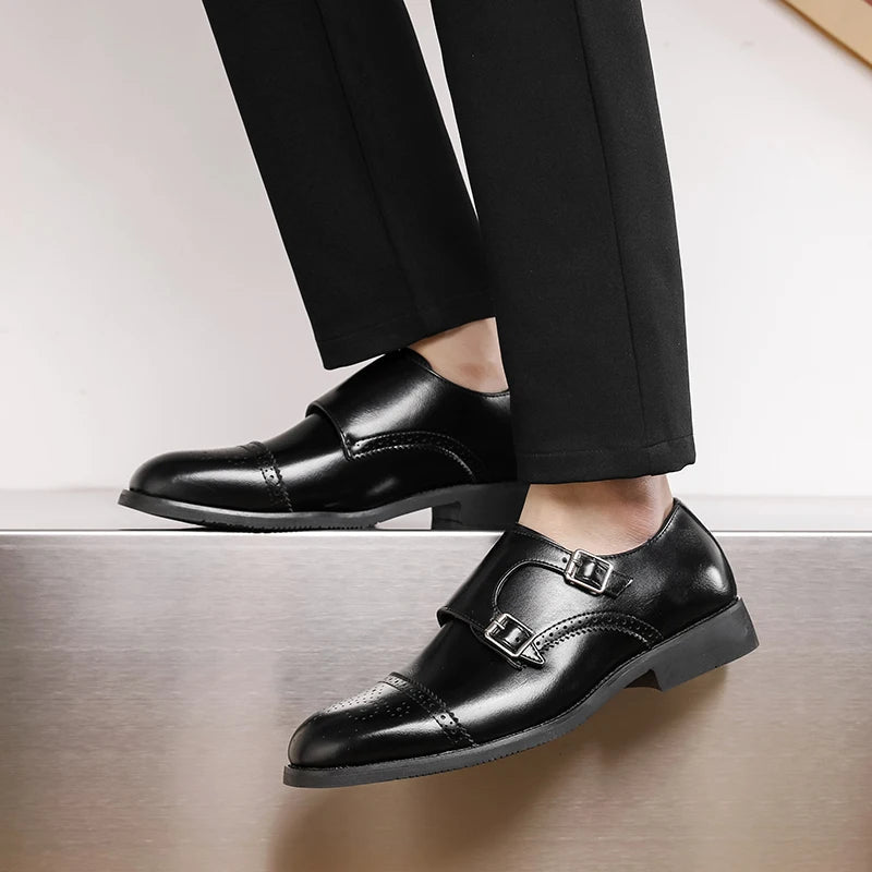 Men’s Black Leather Formal Shoes | by Anwer Fancy | Worldwide Shipping