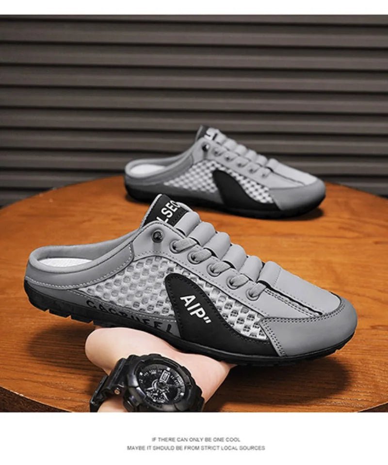 Men’s Breathable Half Slip - On Loafers | by Anwer Fancy | Worldwide Shipping