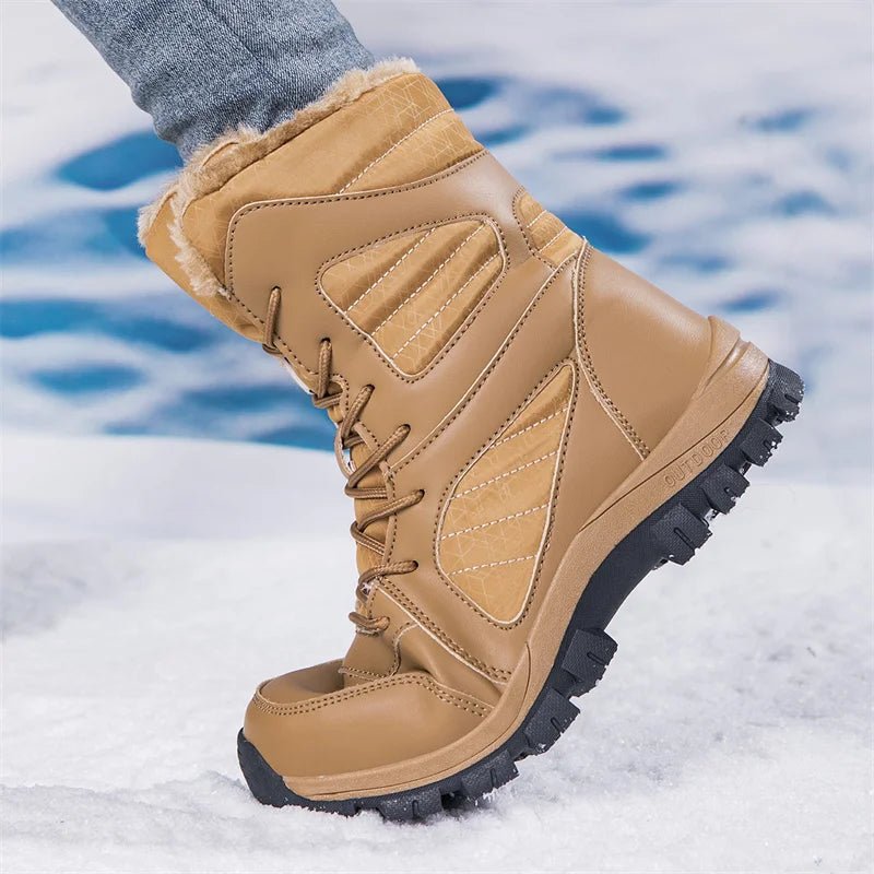 Men’s Casual Warm Platform Snow Boots | Men's Snow Boots by Anwer Fancy | Worldwide Shipping