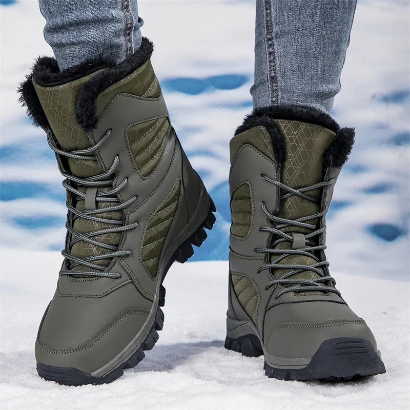 Men’s Casual Warm Platform Snow Boots | Men's Snow Boots by Anwer Fancy | Worldwide Shipping