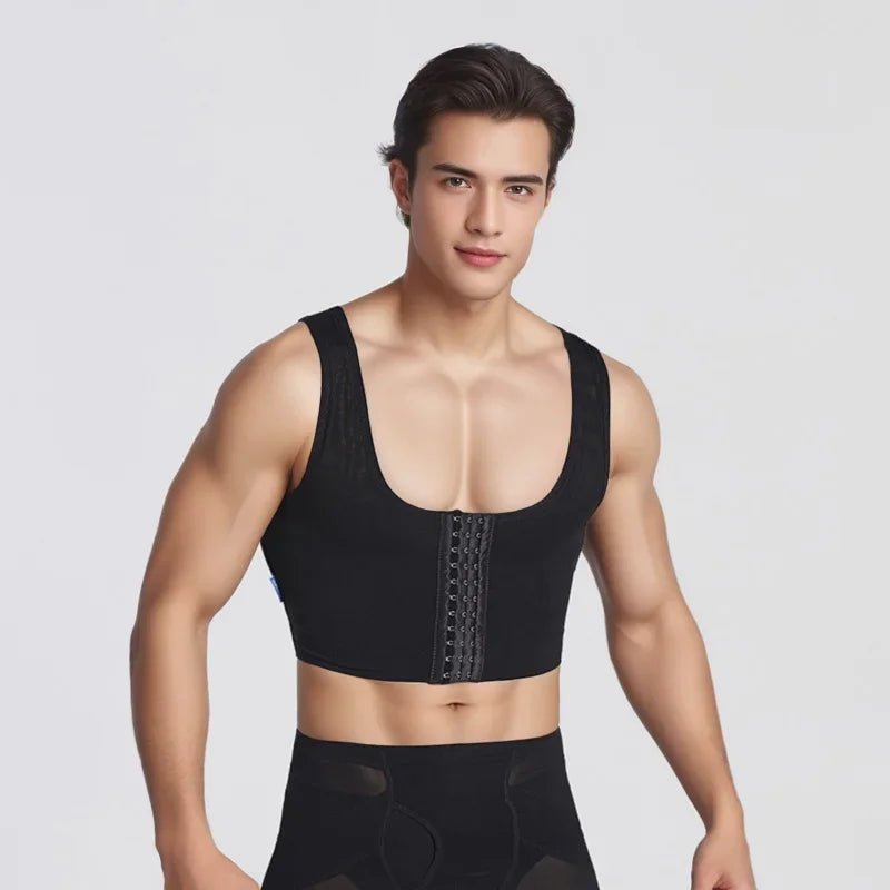 Men’s Chest & Abdomen Compression Shirt | by Anwer Fancy | Worldwide Shipping