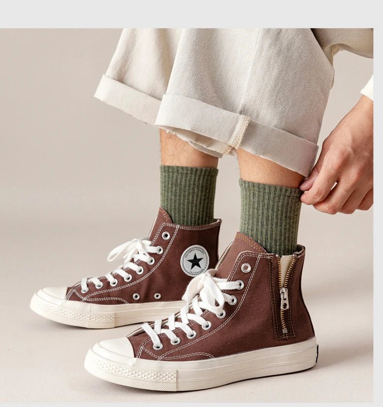 Men’s Combed Cotton Dress Socks (5/10 Pairs) | Men's Socks & Hosiery by Anwer Fancy | Worldwide Shipping