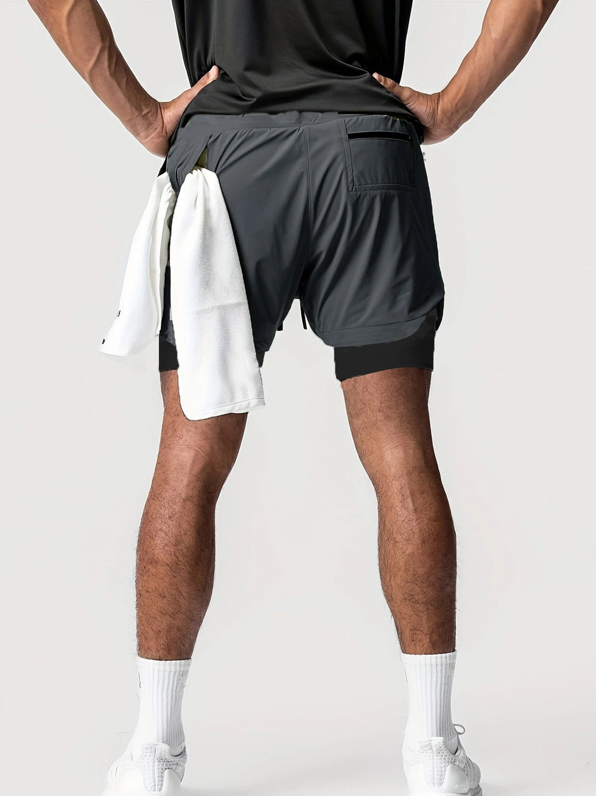 Men’s Double - Layer Basketball Shorts | by Anwer Fancy | Worldwide Shipping