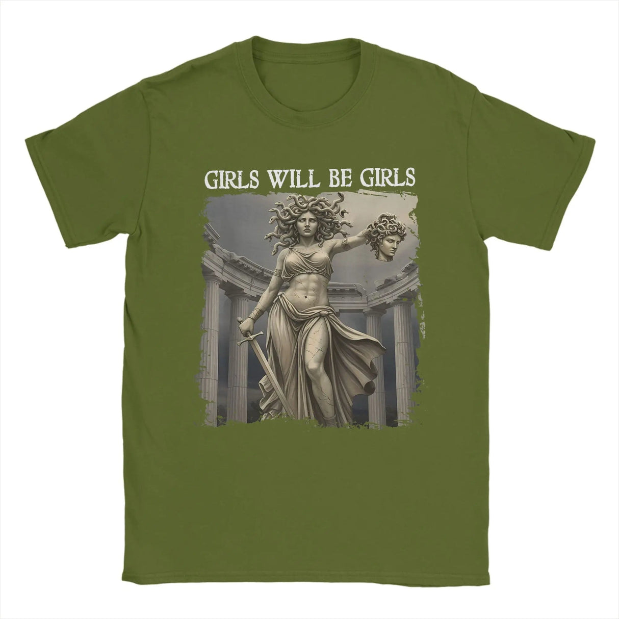 Men’s Feminist Medusa T-Shirt | by Anwer Fancy | Worldwide Shipping