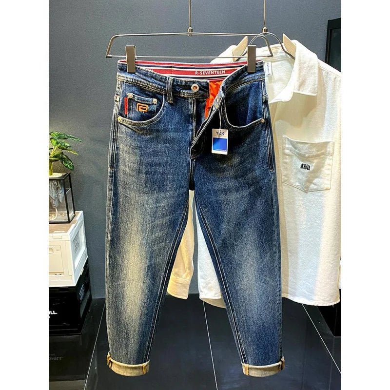 Men’s High - End Slim Denim Jeans | Men's Jeans by Anwer Fancy | Worldwide Shipping