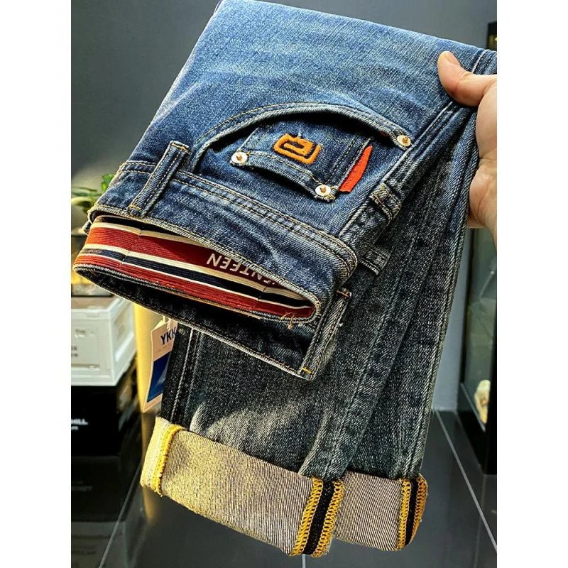 Men’s High - End Slim Denim Jeans | Men's Jeans by Anwer Fancy | Worldwide Shipping