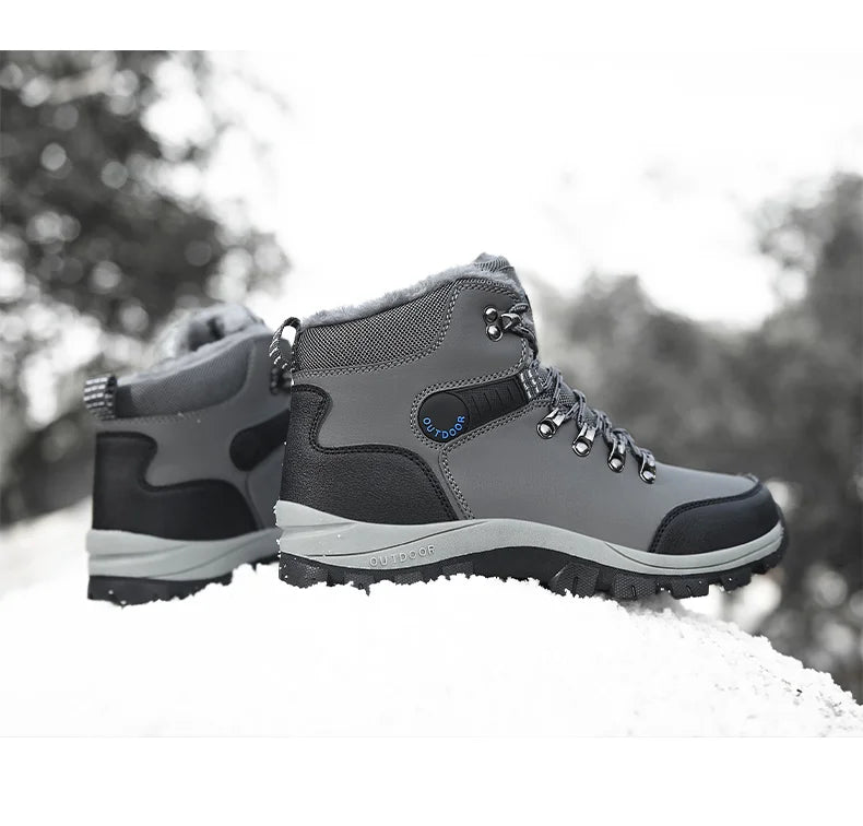 Men’s High Top Waterproof Snow Boots | Men's Snow Boots by Anwer Fancy | Worldwide Shipping
