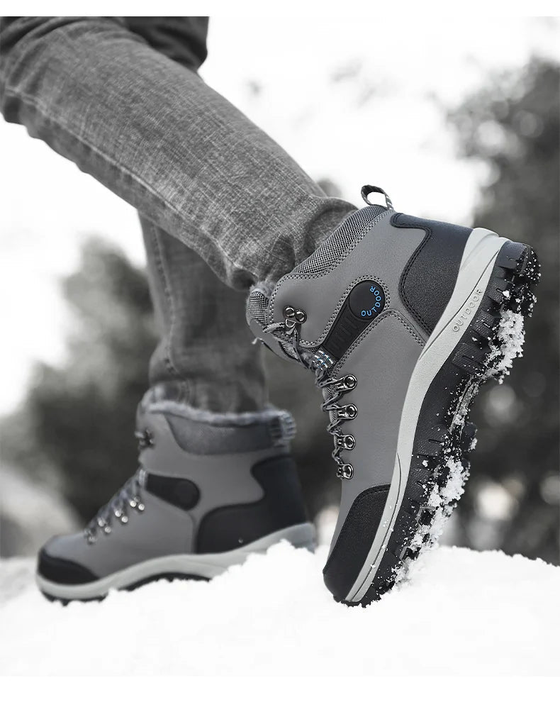 Men’s High Top Waterproof Snow Boots | Men's Snow Boots by Anwer Fancy | Worldwide Shipping
