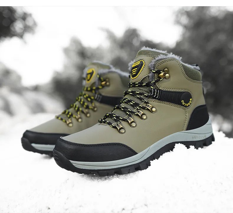 Men’s High Top Waterproof Snow Boots | Men's Snow Boots by Anwer Fancy | Worldwide Shipping