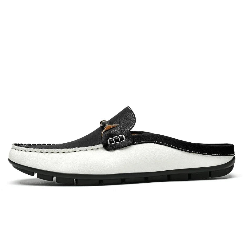 Men’s Italian Leather Mules | Men's Mules & Clogs by Anwer Fancy | Worldwide Shipping