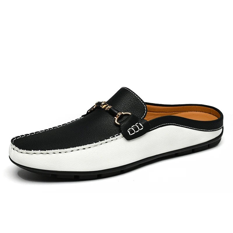 Men’s Italian Leather Mules | Men's Mules & Clogs by Anwer Fancy | Worldwide Shipping