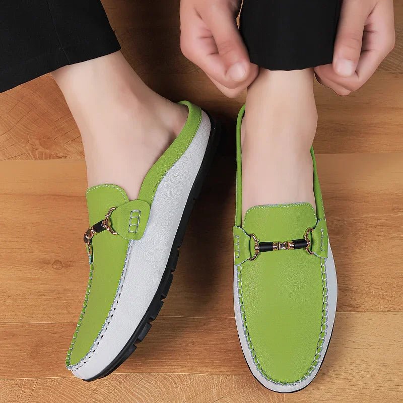 Men’s Italian Leather Mules | Men's Mules & Clogs by Anwer Fancy | Worldwide Shipping