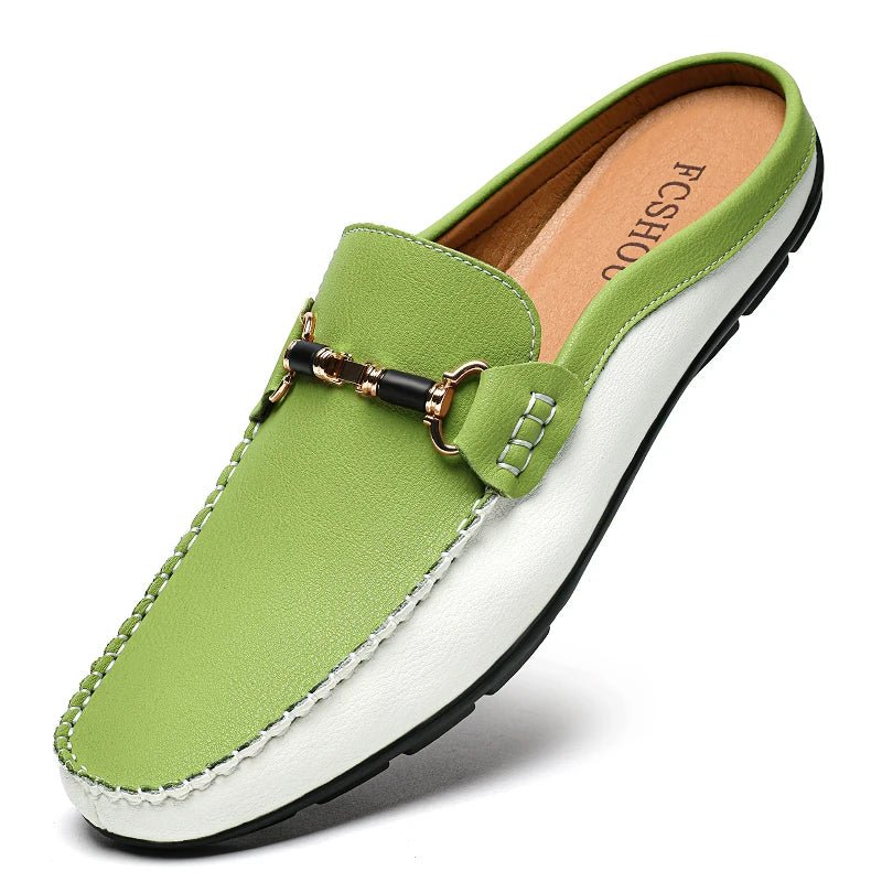 Men’s Italian Leather Mules | Men's Mules & Clogs by Anwer Fancy | Worldwide Shipping