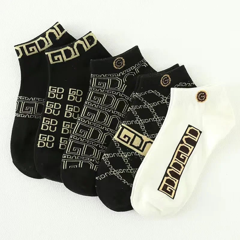 Men’s Low - Cut Breathable Daily Socks (5/10 Pcs) | Men's Socks & Hosiery by Anwer Fancy | Worldwide Shipping