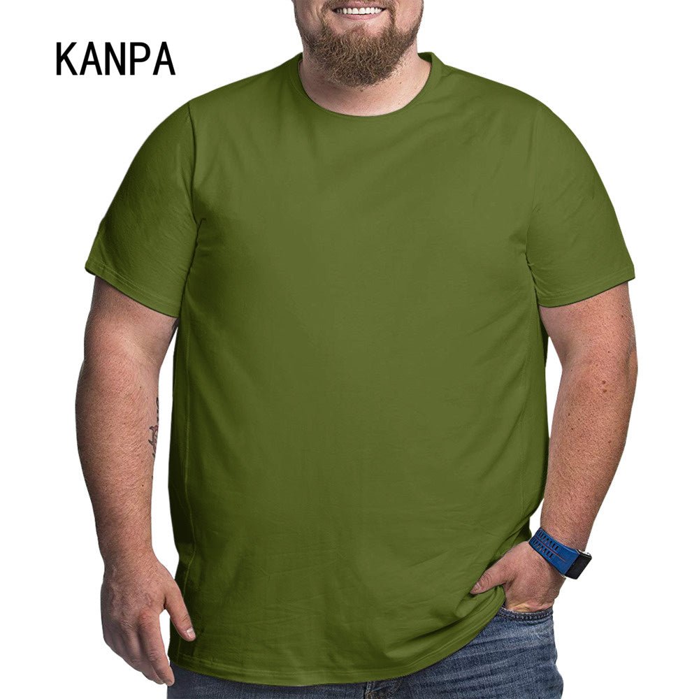 Men's Oversized Plus Size T-Shirt – Short Sleeve | by Anwer Fancy | Worldwide Shipping