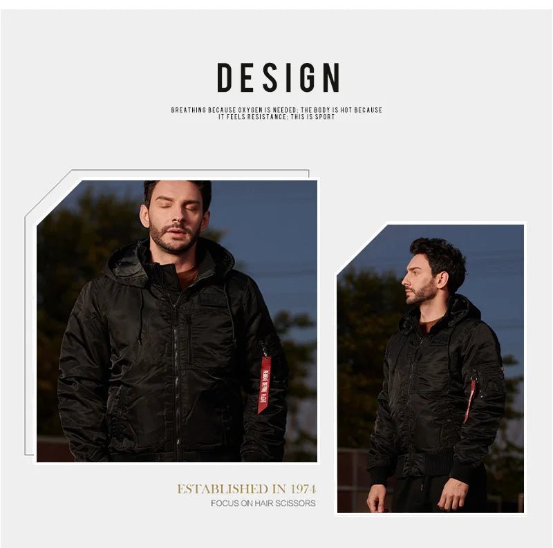 Men’s Padded Waterproof Winter Jacket | Men's Jackets &Coats by Anwer Fancy | Worldwide Shipping