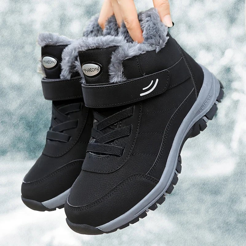 Men’s Plush Combat Winter Boots | Men's Snow Boots by Anwer Fancy | Worldwide Shipping