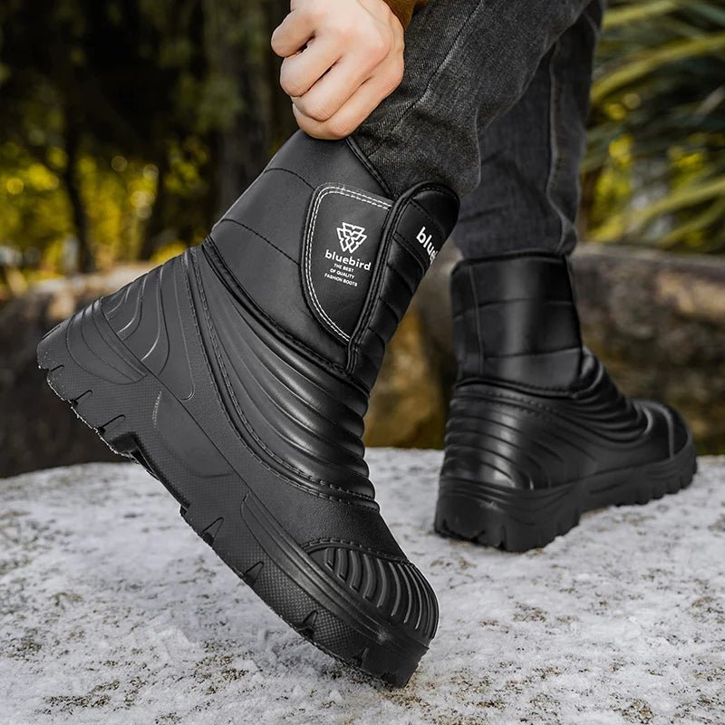 Men’s Plush Warm Outdoor Work Boots | Men's Snow Boots by Anwer Fancy | Worldwide Shipping